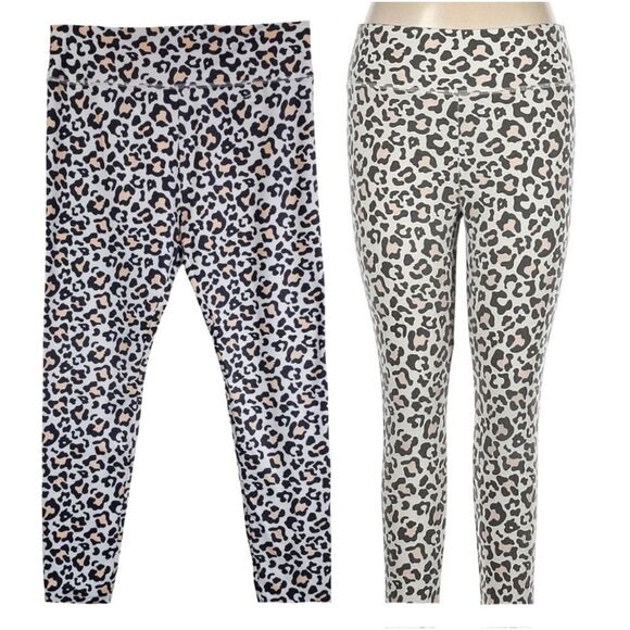 wild fable Pants - Wild Fable cheetah-print high-rise legging / Women's Medium
